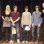 Radio-LLG-Schüler bei der Verleihung des Bürgermedienpreises